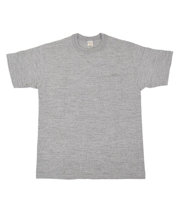 ウエアハウス (WAREHOUSE) ポケットTシャツ 半袖無地Tシャツ 4601 杢グレー