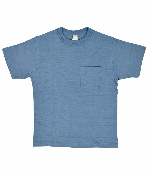 ウエアハウス (WAREHOUSE) ポケットTシャツ 半袖無地Tシャツ 4601 ペールブルー