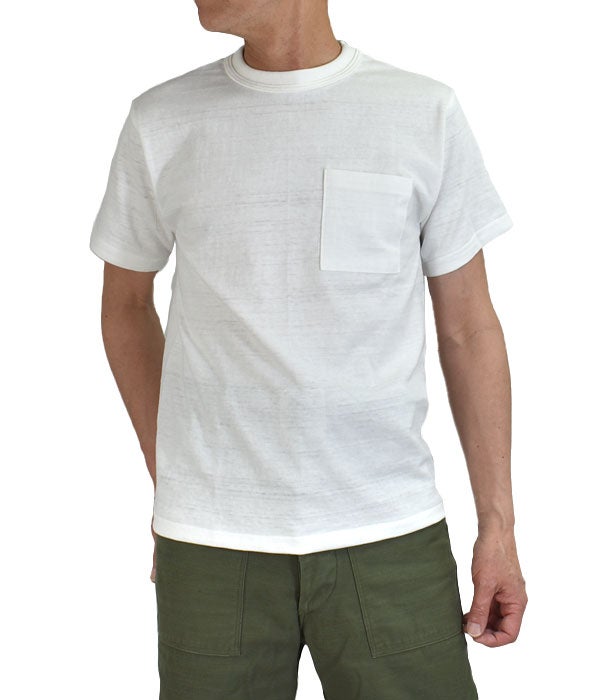 ウエアハウス (WAREHOUSE) ポケットTシャツ 半袖無地Tシャツ 4601 オフ