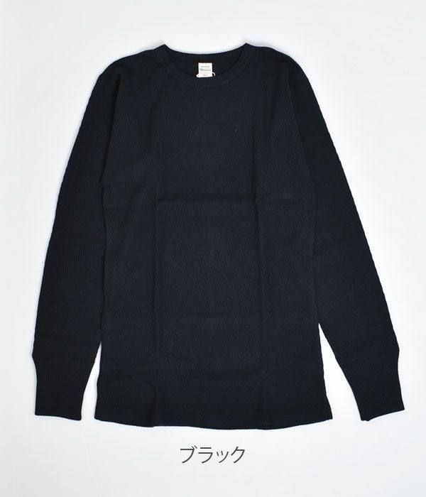 ウエアハウス (WAREHOUSE) Lot 5903 4本針クルーネックワッフル長袖T