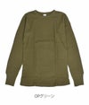 ウエアハウス(WAREHOUSE)Lot 5903 4本針クルーネックワッフル長袖T 長袖サーマルTシャツ5903