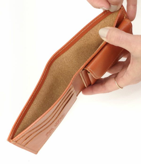 イルビゾンテ (IL BISONTE) 2つ折り レザーウォレット 財布 41185-3