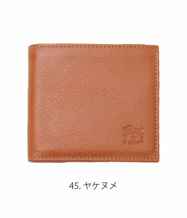 イルビゾンテ (IL BISONTE) 2つ折り レザーウォレット 財布 41185-3