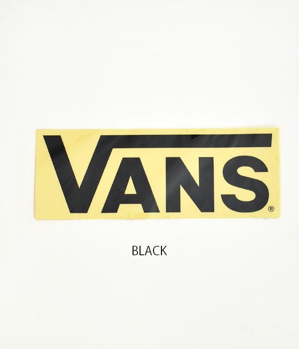 バンズ/ヴァンズ (VANS) FLV LOGO STICKER(大)ステッカー シール