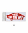 バンズ/ヴァンズ (VANS) DECK STICKER(小)ステッカー シール VANS003  RED