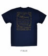 デラックスウエア (DELUXEWARE)30th TOP JIMMY 半袖プリントTシャツ BSP-TJ1 FT.BLUE