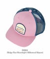パタゴニア (PATAGONIA) キッズ トラッカーハット Kids' Trucker Hat 帽子 メッシュキャップ キッズ 66032 RMMA(Ridge Rise Moonlight: Milkweed Mauve)
