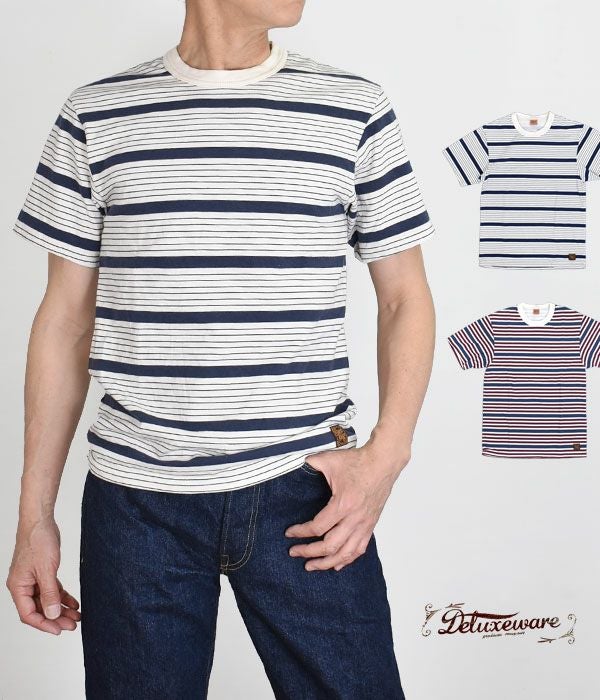 デラックスウエア(DELUXEWARE)US.BORDER 半袖ボーダーTシャツ DBT-01