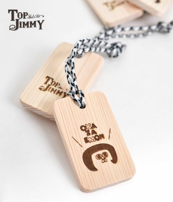 トップジミー (TOP JIMMY) WOOD CHARM -okazaemon- オカザえもん 木製
