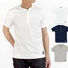 ダリーズ (DALEE'S&Co)<br> Spinner [1920s HENLEY NECK]<br> 半袖ヘンリーネックTシャツ<br> WHITE / DOPE.BLK / GRY.WASH
