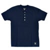 ダリーズ (DALEE'S&Co)<br> Spinner [1920s HENLEY NECK]<br> 半袖ヘンリーネックTシャツ<br> WHITE / DOPE.BLK / GRY.WASH DOPE.BLK