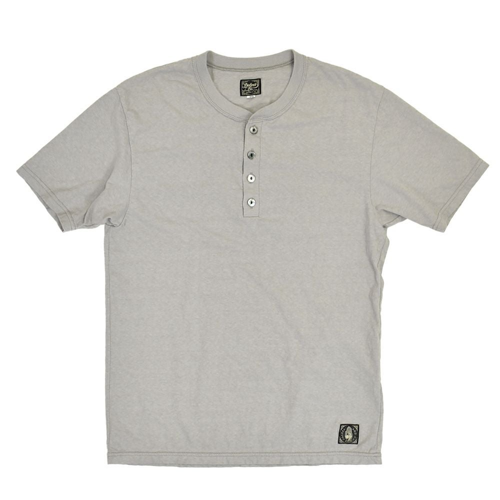 ダリーズ (DALEE'S&Co)<br> Spinner [1920s HENLEY NECK]<br> 半袖ヘンリーネックTシャツ<br> WHITE / DOPE.BLK / GRY.WASH GRY.WASH
