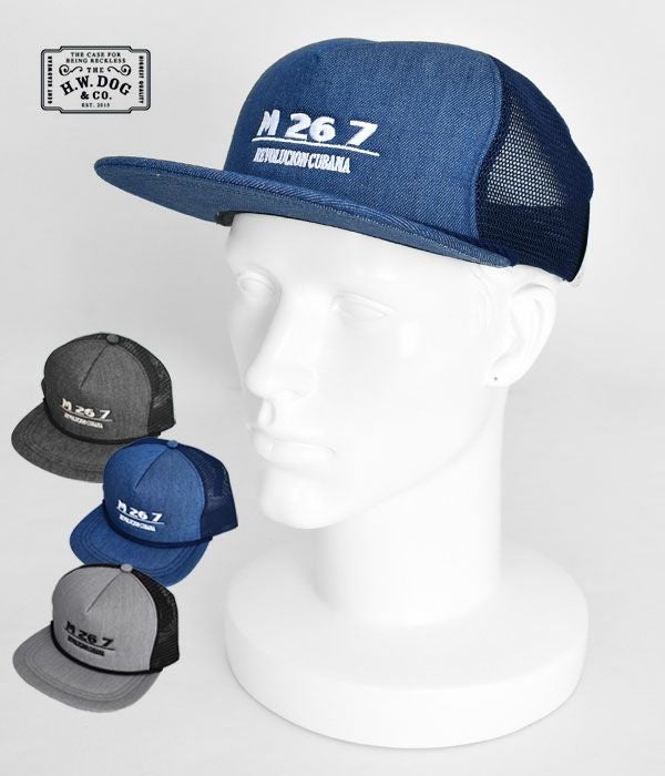 エイチダブリュードッグ(THE H.W.DOG＆CO.)DENIM MESH CAP D-00517