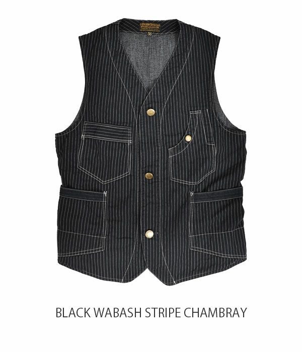 フリーホイーラーズ (FREEWHEELERS) -TRACKWALKER- VEST コットンベスト 2121017