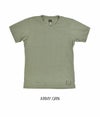 ダリーズ(DALEE'S&Co) VL21T...SHALLOW NECK T-SHIRT 半袖Vネック無地Tシャツ VL21T ARMY.GRN