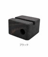 グレースオブウッド (GRACE OF WOOD) オリジナルスマホスタンド 縦置き スピーカー対応 木製 卓上 ブラック