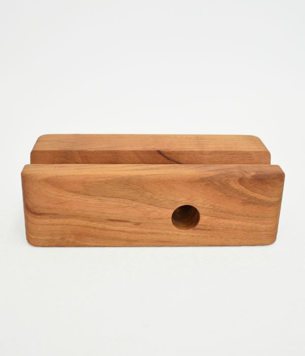 グレースオブウッド (GRACE OF WOOD) オリジナルスマホスタンド 横置き スマホケース対応 スピーカー対応 木製 卓上