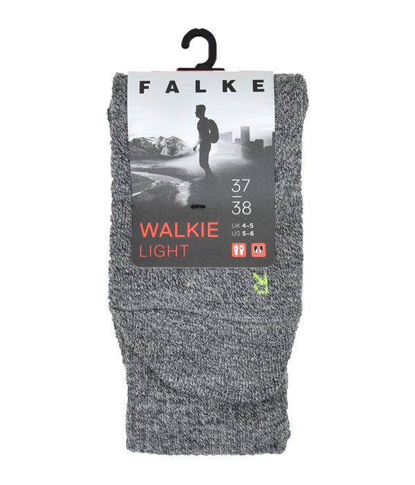 ファルケ (FALKE) WALKIE LIGHT SOCKS ウォーキーライト ソックス 靴下 16486 3060. GRAPHIT MEL.