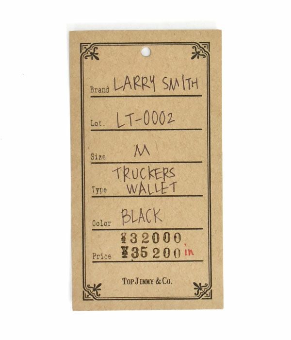 ラリースミス (LARRY SMITH) TRUCKERS WALLET, MEDIUM トラッカーズ