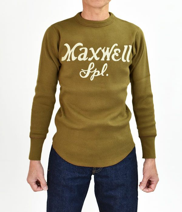 フリーホイーラーズ (FREEWHEELERS) -Maxwell Special- LONG SLEEVE UNDERWEAR 長袖プリントTシャツ ロンT 2135004