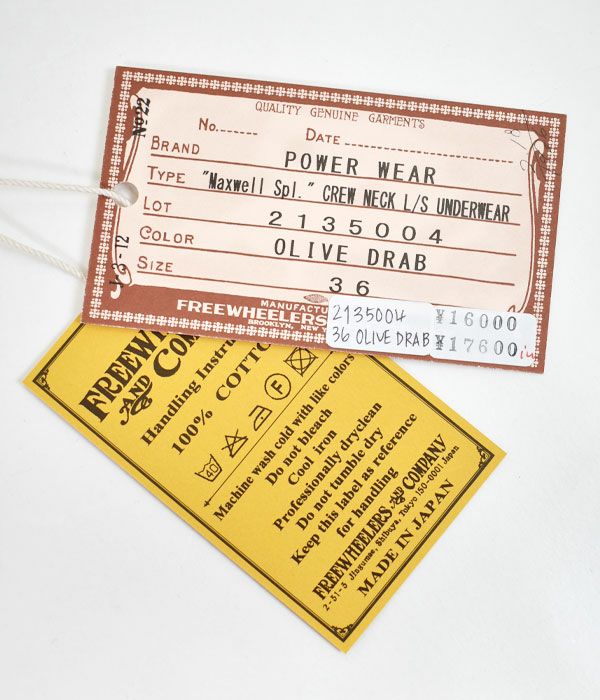 フリーホイーラーズ (FREEWHEELERS) -Maxwell Special- LONG SLEEVE UNDERWEAR 長袖プリントTシャツ ロンT 2135004