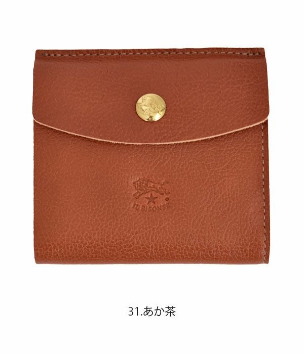 イルビゾンテ (IL BISONTE) 2つ折りレザーウォレット 財布 54202-3