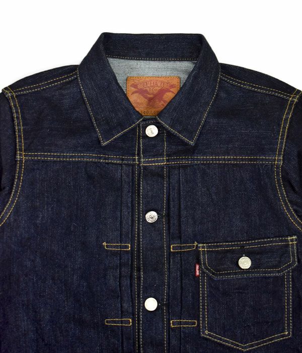 デラックスウエア (DELUXEWARE) FIRST MODEL JACKET ワンウォッシュ デニムジャケット ジージャン ファーストモデル DX4015