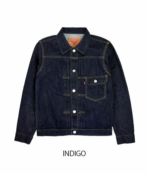 デラックスウエア (DELUXEWARE) FIRST MODEL JACKET ワンウォッシュ デニムジャケット ジージャン ファーストモデル DX4015 INDIGO