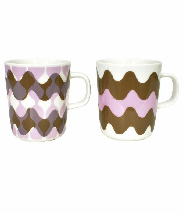 マリメッコ (marimekko) Lokki Pergola マグカップセット 250ml 食器 2