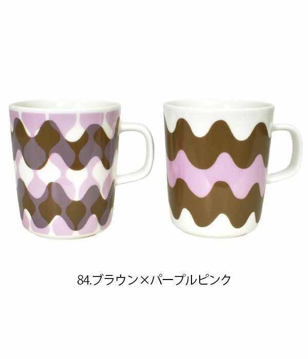 マリメッコ (marimekko) Lokki Pergola マグカップセット 250ml 食器 2