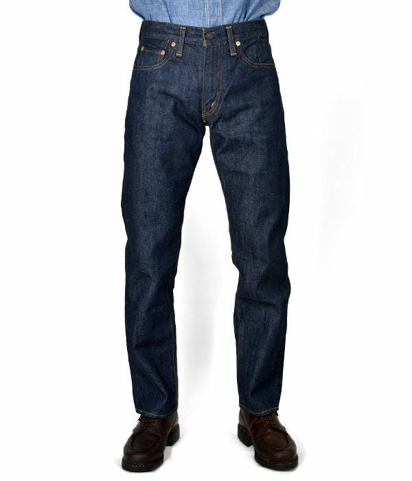 リゾルト (RESOLUTE) 712 モデル ワンウォッシュ ストレート デニム