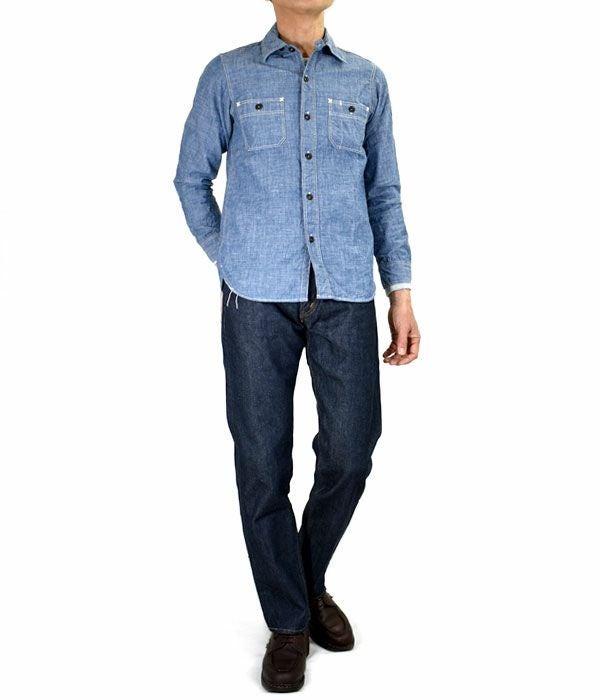 リゾルト (RESOLUTE) 712 モデル ワンウォッシュ ストレート デニム