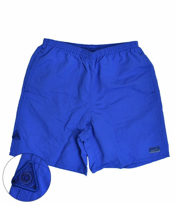 パタゴニア (PATAGONIA) メンズ バギーズ ロング 7インチ Men's Baggies Longs-7 ショートパンツ メッシュのライナー付 股下18cm 耐久性撥水加工 58035 EDBL(Eddy Blue)