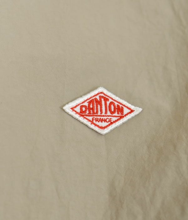 ダントン (DANTON) STN ROUND NECK SHIRT 長袖ラウンドネックシャツ　ナイロンシャツ ジャケット DT-B0033STN