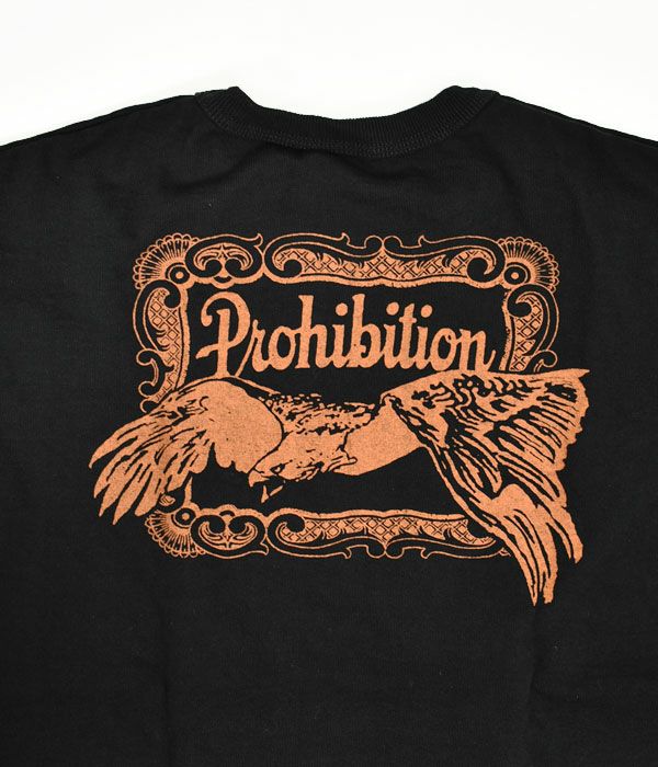 デラックスウエア (DELUXEWARE) PROHIBITION 半袖プリントTシャツ DXT