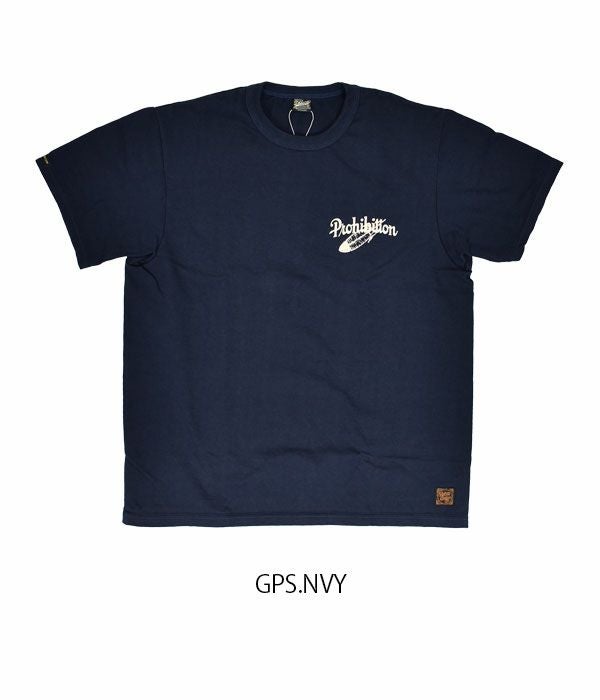 デラックスウエア (DELUXEWARE) PROHIBITION 半袖プリントTシャツ DXT