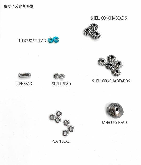 ラリースミス (LARRY SMITH) SHELL BEAD シェルビーズ シルバービーズ