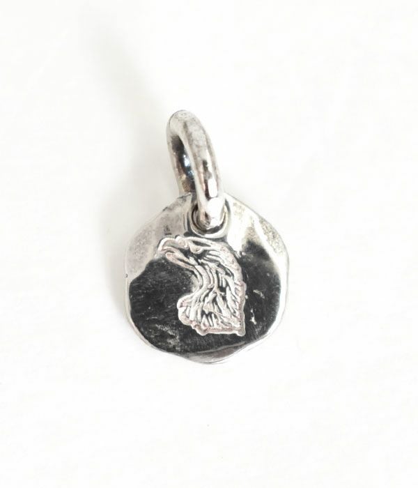 ラリースミス (LARRY SMITH) EAGLE HEAD STAMPED PENDANT No. 19