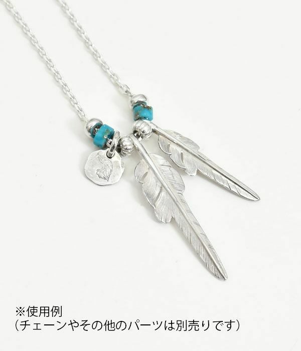 ラリースミス　イーグルヘッドペンダント　チェーン50cm Sサイズ ラリースミス (LARRY SMITH) 18K GOLD EAGLE HEAD PENDANT No. 20