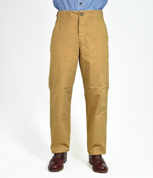 オアスロウ (orSlow) FRENCH WORK PANTS (UNISEX) コットンワーク