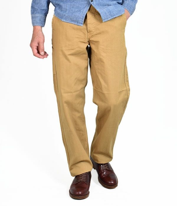 オアスロウ (orSlow) FRENCH WORK PANTS (UNISEX) コットンワークパンツ 03-5000
