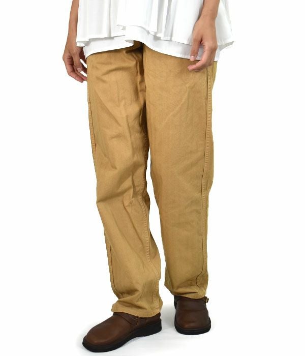 オアスロウ (orSlow) FRENCH WORK PANTS (UNISEX) コットンワーク