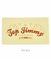 トップジミー (TOP JIMMY) ORIGINAL SHOP STICKER -crown- ショップステッカー トップジミー オリジナル  ベージュ