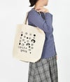 トップジミー (TOP JIMMY) OKAZAEMON TOTE BAG =M= -ぐるぐる水玉 オカザえもん- トートバッグ エコバッグ マイバッグ 岡崎