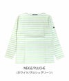 セントジェームス (SAINTJAMES) OUESSANT -BORDER- ウェッソン ボーダーロンT　バスクシャツ ボートネック 長袖Tシャツ
