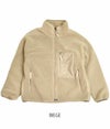 ダントン (DANTON) WOMEN'S INSULATION STAND COLLAR BOA JACKET ボアジャケット フリースジャケット DT-A0194LBA  BEIGE