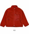 ダントン (DANTON) WOMEN'S INSULATION STAND COLLAR BOA JACKET ボアジャケット フリースジャケット DT-A0194LBA  RED