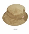 ダントン (DANTON) SCD DRAW CODE BUCKET HAT 帽子 ハット コーデュロイ DT-H0115SCD　LT.BEIGE