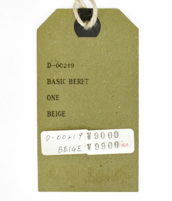 ザ エイチ ダブリュー ドッグ アンド カンパニー (THE H.W.DOG＆CO.) BASIC BERET ベレー帽 帽子 D-00219