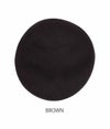 ザ エイチ ダブリュー ドッグ アンド カンパニー (THE H.W.DOG＆CO.) BASIC BERET ベレー帽 帽子 D-00219  BROWN